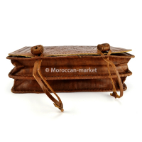 Handmade Moroccan Yusufya leather Satchel Handmade Moroccan Yusufya leather Satchel
