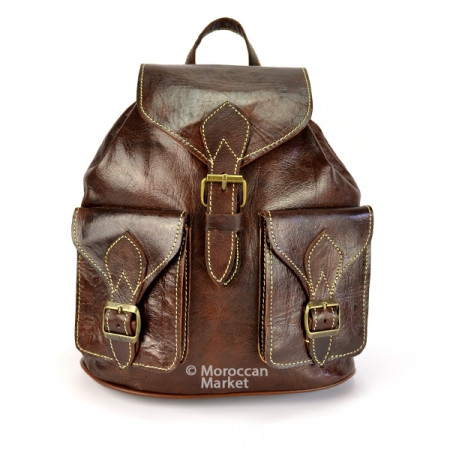 Handmade leather Medina Backpack