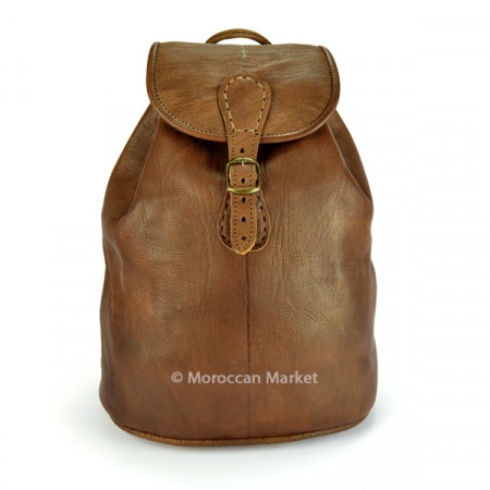 Aflah handmade leather Backpack