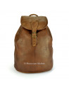 Aflah handmade leather Backpack