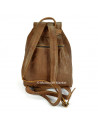 Aflah Moroccan leather Backpack