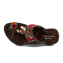 Handmade leather Berber Sandals 2