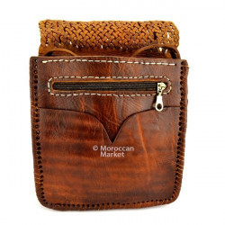 Moroccan leather bag ajli 2