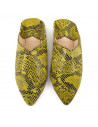 Snake leather Slippers