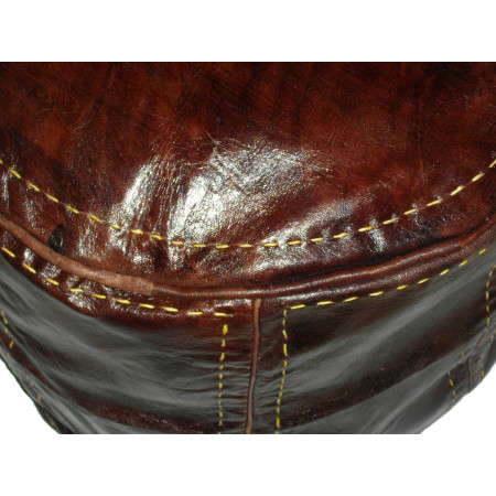 Moroccan Marrakech leather pouf