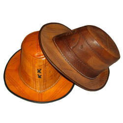chapeau cuir authentics