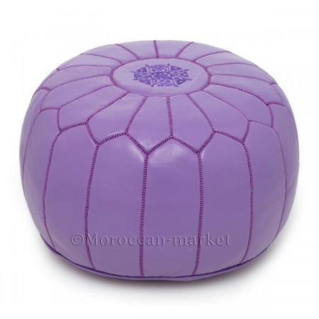 pouf mauve design