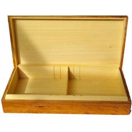 cigar box handmade from wood of thuja