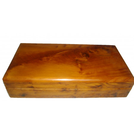 Moroccan cigar box handmade from wood of thuya