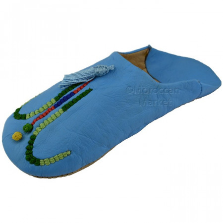 flexible Moroccan slippers leather