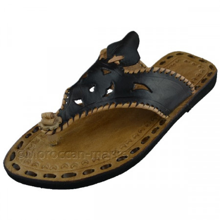 Al-Amira leather sandals