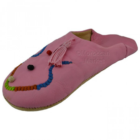 Moroccan leather shoes handcrafted 