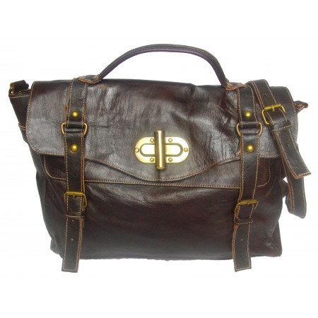 satchel Alexander leather