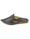 Bahia slippers in brown leather