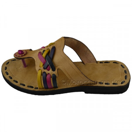 Moroccan leather sandals