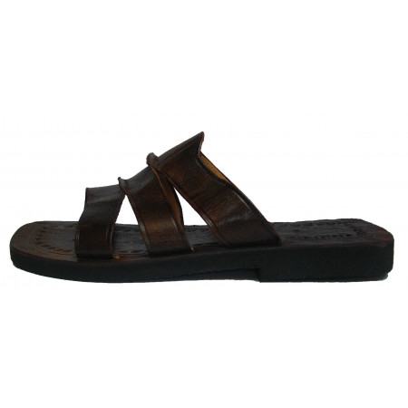 Tiznit leather sandals handcrafted