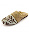 Bouchra leather babouche Slippers